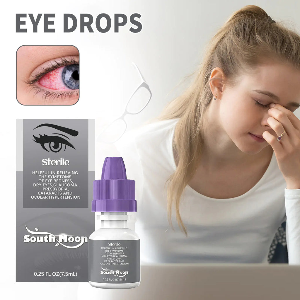 South Moon Eye Drops for Fatigue and Dryness Relief