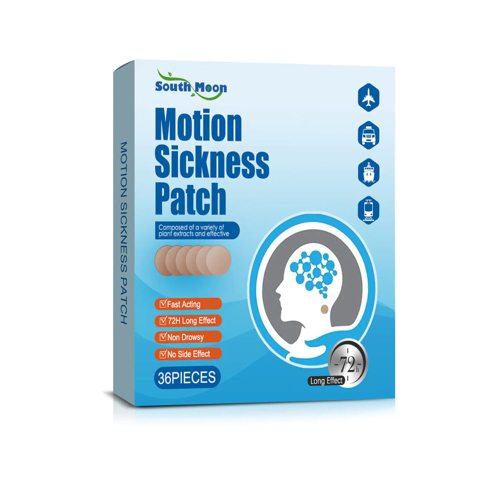 South Moon Travel Motion Sickness Relief Patches